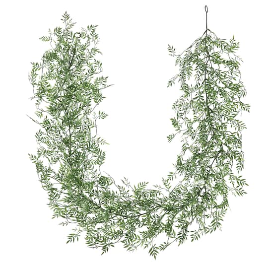 Michaels, 8 Pack: 6ft. 2-Tone Green Mini Ficus Garland by Ashland® – Category: Spring Greenery Garlands